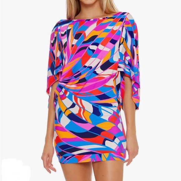 Trina Turk Other - Trina Turk Swim and Spa Rio Colorful Mini Tunic